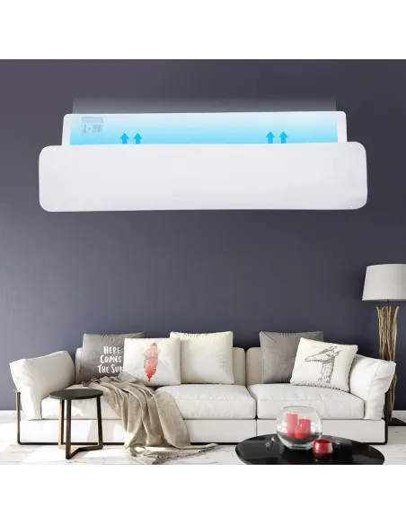 Deflector de Aer Conditionat Protectie Flux de Aer Rece 90x27cm