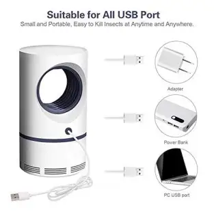 Set 2 x aparat antiinsecte cu lampa UV si aspiratie, Mosquito 2