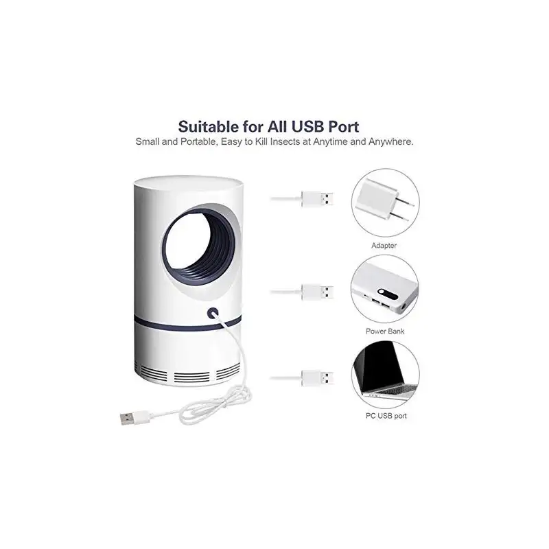 Set 2 x aparat antiinsecte cu lampa UV si aspiratie, Mosquito