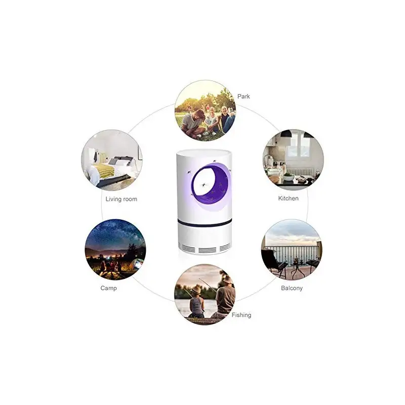 Set 2 x aparat antiinsecte cu lampa UV si aspiratie, Mosquito