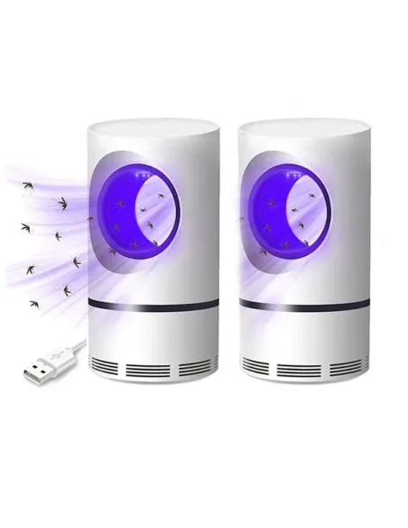 Set 2 x aparat antiinsecte cu lampa UV si aspiratie, Mosquito