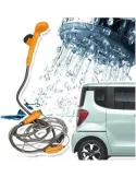 Set dus auto portabil pentru camping, 12 V, cablu 5M red-mag.ro