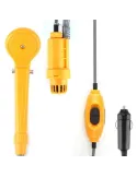 Set dus auto portabil pentru camping, 12 V, cablu 5M red-mag.ro