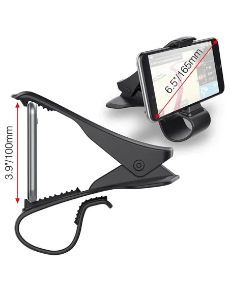 Suport telefon auto plansa bord aligator red-mag.ro