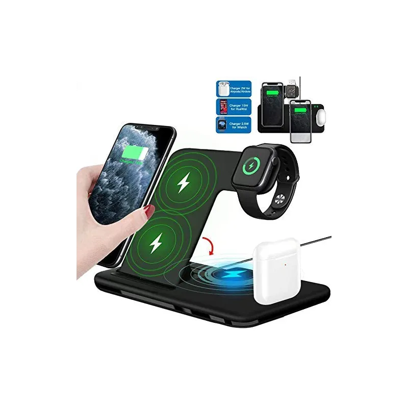 Incarcator Wireless Fast Charge 15 W red-mag.ro