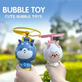 Jucarie zburatoare pentru facut baloane de sapun red-mag.ro 2