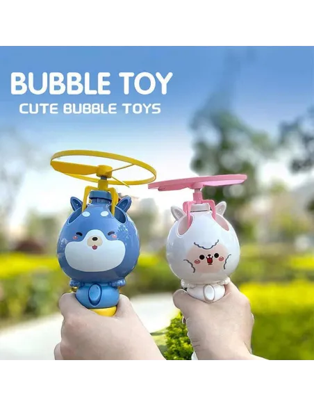 Jucarie zburatoare pentru facut baloane de sapun red-mag.ro