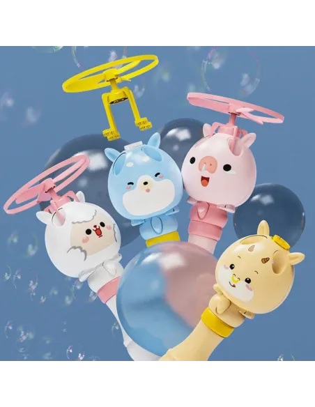 Jucarie zburatoare pentru facut baloane de sapun red-mag.ro