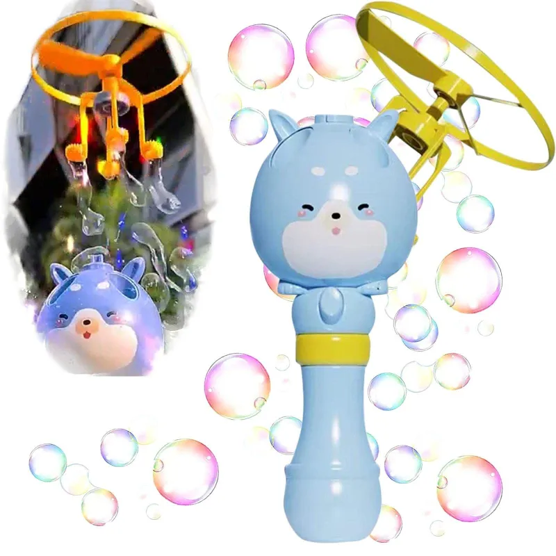 Jucarie zburatoare pentru facut baloane de sapun red-mag.ro