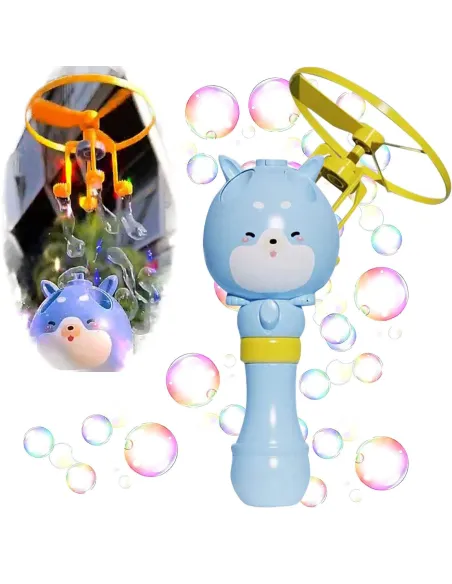 Jucarie zburatoare pentru facut baloane de sapun red-mag.ro