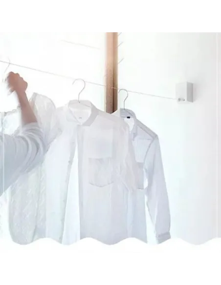 Uscator retractabil pentru perete, tip sfoara, 4.2 metri.