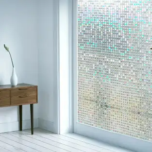 Folie electrostatica pentru geam, 45 x 200, model Kubs 2