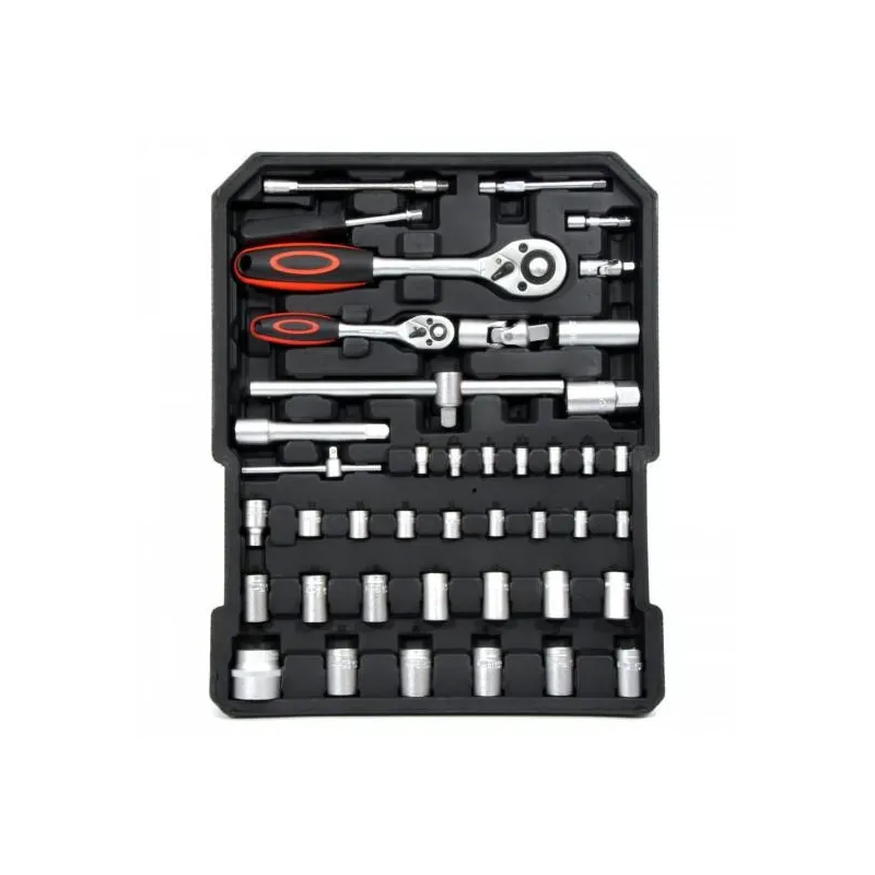 Trusa profesionala 399 piese, Chrome Vanadium red-mag.ro