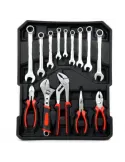 Trusa profesionala 399 piese, Chrome Vanadium red-mag.ro