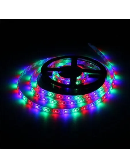 Banda LED RGB multicolor cu telecomanda, lungime 10 metri
