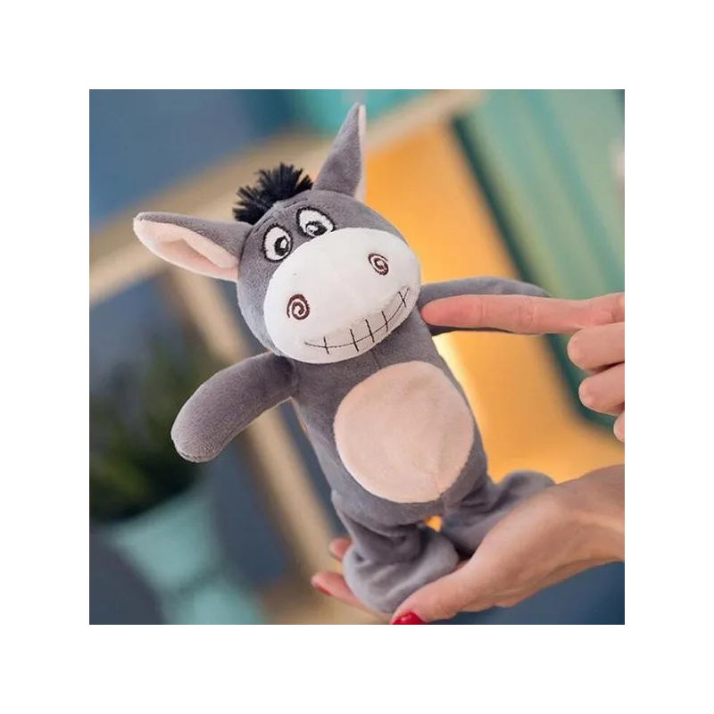 Jucarie interactiva - Magarus vorbitor din plus red-mag.ro