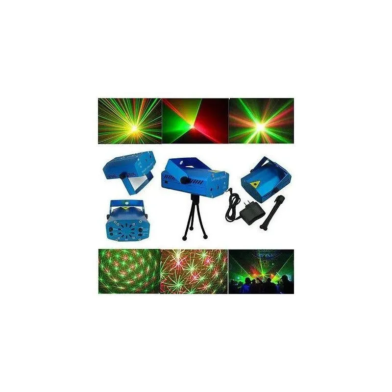 Mini Proiector laser cu 2 diode - rosu si verde red-mag.ro