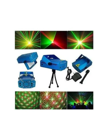 Mini Proiector laser cu 2 diode - rosu si verde red-mag.ro