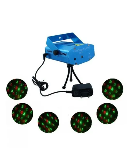 Mini Proiector laser cu 2 diode - rosu si verde red-mag.ro