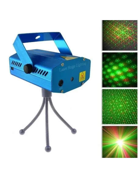 Mini Proiector laser cu 2 diode - rosu si verde red-mag.ro