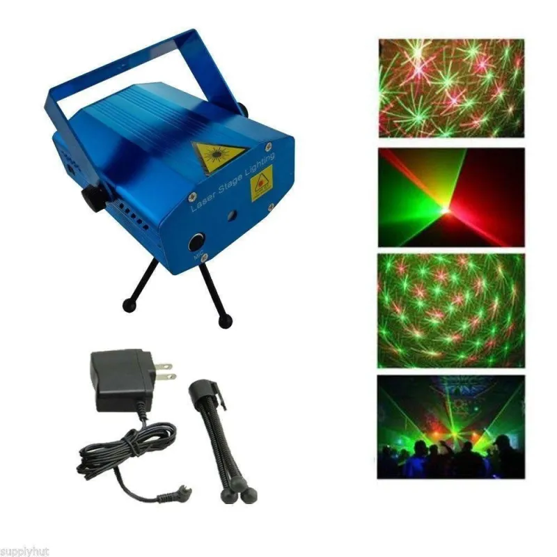 Mini Proiector laser cu 2 diode - rosu si verde red-mag.ro