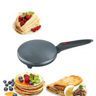 Plita electrica pentru clatite, diametru 20 cm, 600 W red-mag.ro