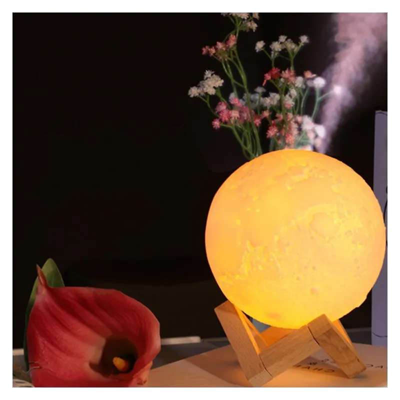 Lampa de veghe cu umidificlator, Luna DEKA Moon 3D, 880 m