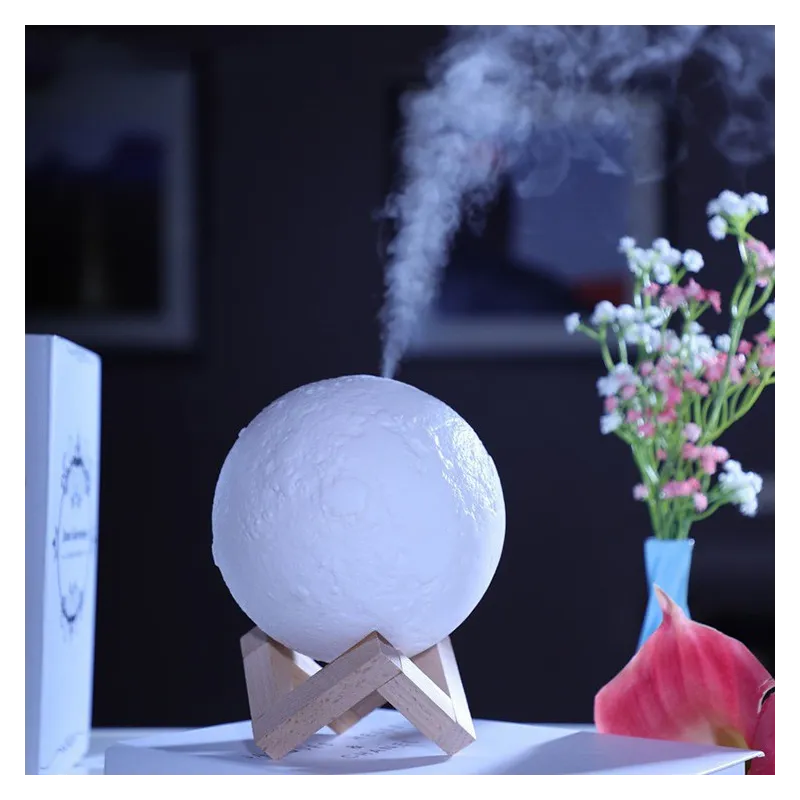 Lampa de veghe cu umidificlator, Luna DEKA Moon 3D, 880 m