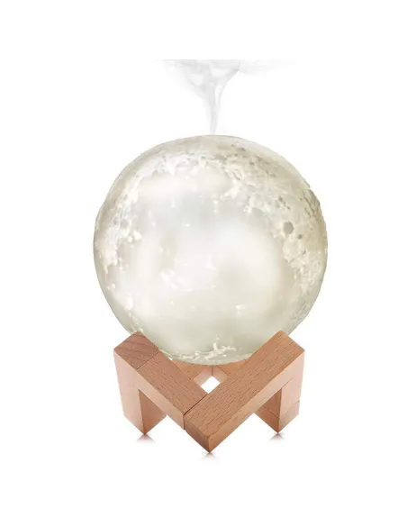 Lampa de veghe cu umidificlator, Luna DEKA Moon 3D, 880 m