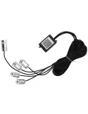 Lumini ambientale auto 6M neon RGB, aplicatie prin Bluetooth
