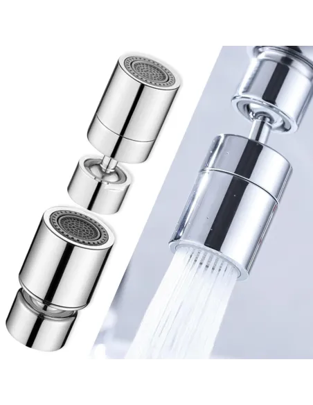 Racord flexibil 360 de grade, filtru si