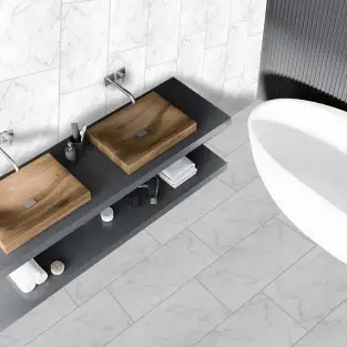 Set 5 x Autocolant adeziv decorativ cu design marmura, 30x60 cm