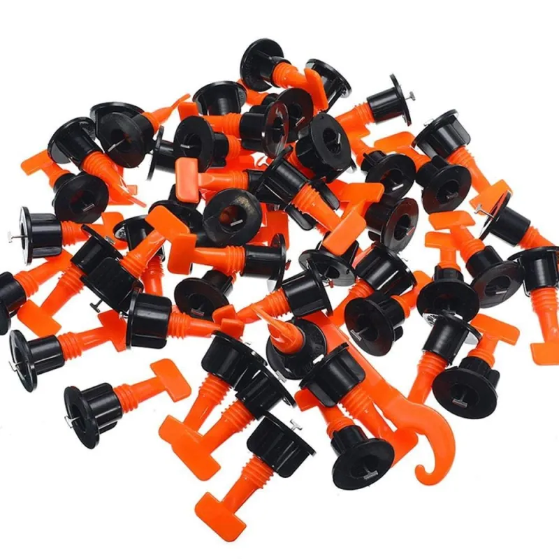 Set 50 tije refolosibile 1.5 mm sistem nivelare gresie