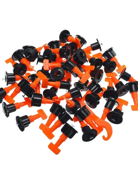 Set 50 tije refolosibile 1.5 mm sistem nivelare gresie