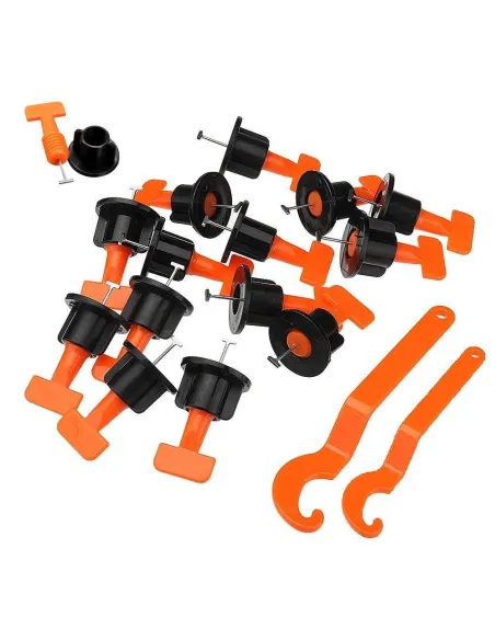 Set 50 tije refolosibile 1.5 mm sistem nivelare gresie