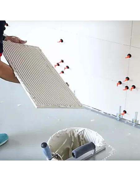 Set 50 tije refolosibile 1.5 mm sistem nivelare gresie