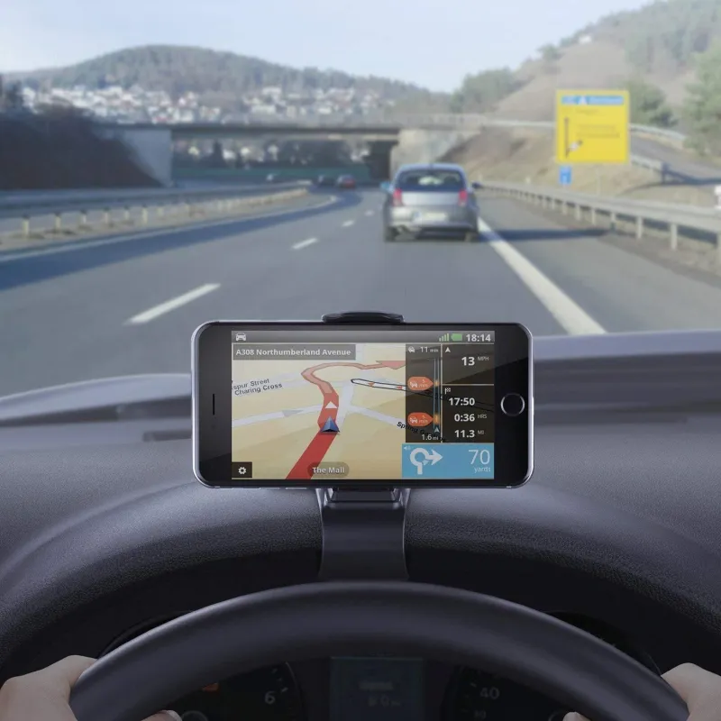 Suport telefon auto plansa bord aligator red-mag.ro