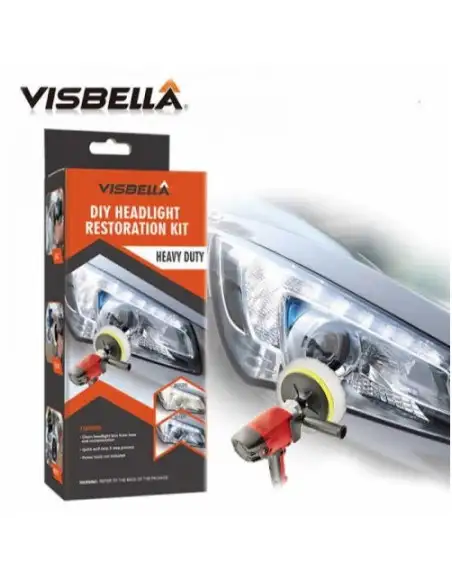 Set de restaurare polis faruri, VISBELLA HEADLIGHT red-mag.ro