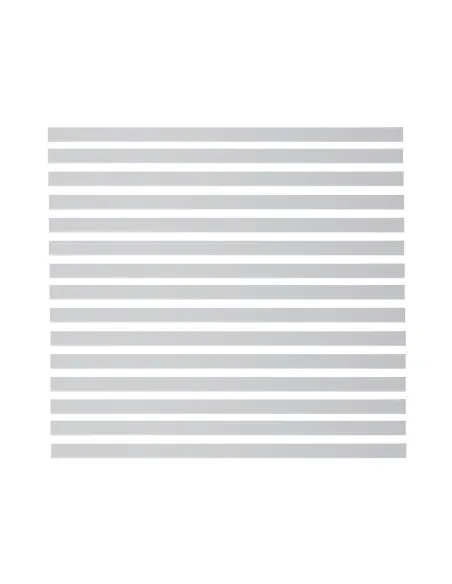 Folie decorativa pentru geam, Dungi Albe, 45 cm x 300 cm