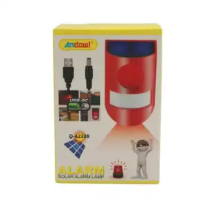 Alarma solara cu senzor de miscare, Andowl Q-A233B red-mag.ro