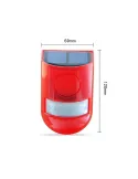 Alarma solara cu senzor de miscare, Andowl Q-A233B red-mag.ro