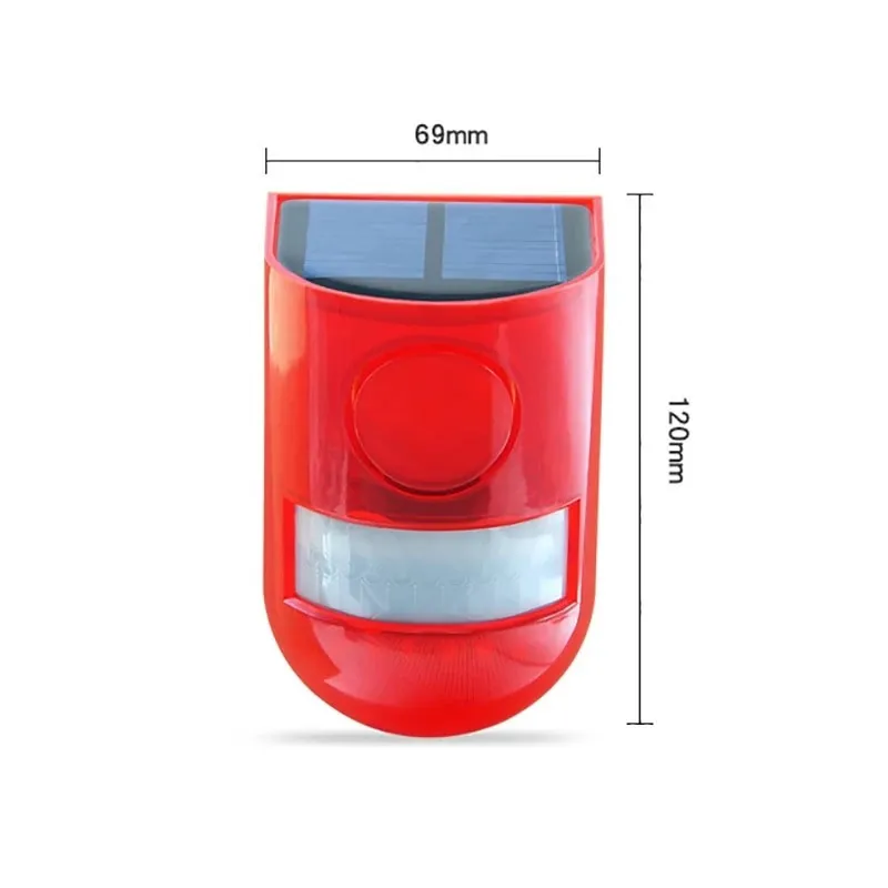 Alarma solara cu senzor de miscare, Andowl Q-A233B red-mag.ro