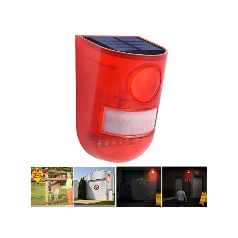 Alarma solara cu senzor de miscare, Andowl Q-A233B red-mag.ro