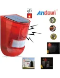 Alarma solara cu senzor de miscare, Andowl Q-A233B red-mag.ro