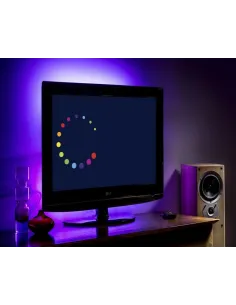 Banda LED RGB iluminare fundal TV 5m telecomanda red-mag.ro 2
