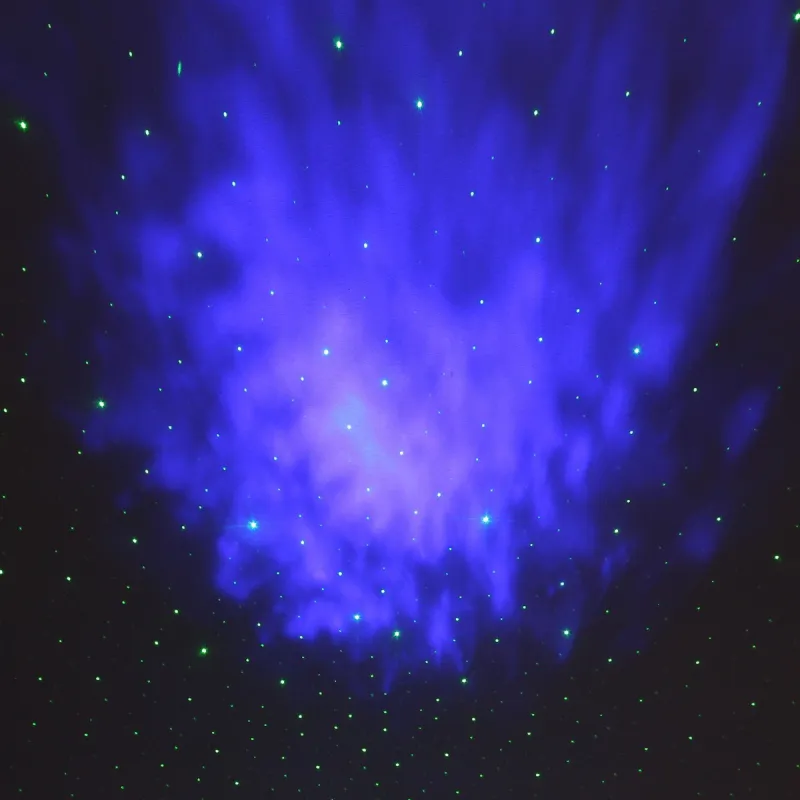 Lampa proiector cu telecomanda, lumini laser RGB, Andowl Q-RG50