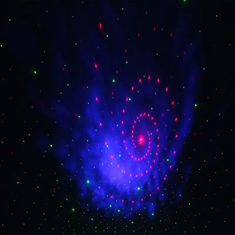 Lampa proiector cu telecomanda, lumini laser RGB, Andowl Q-RG50