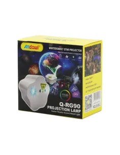 Lampa proiector cu telecomanda, lumini laser RGB, Andowl Q-RG90
