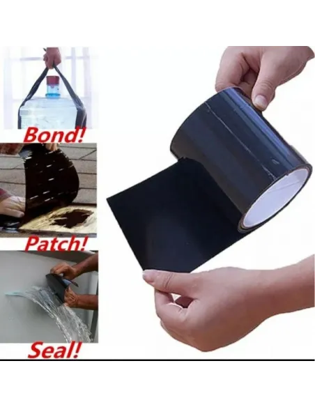 Banda super adeziva, rezistenta la apa - Flex Tape Wide 8