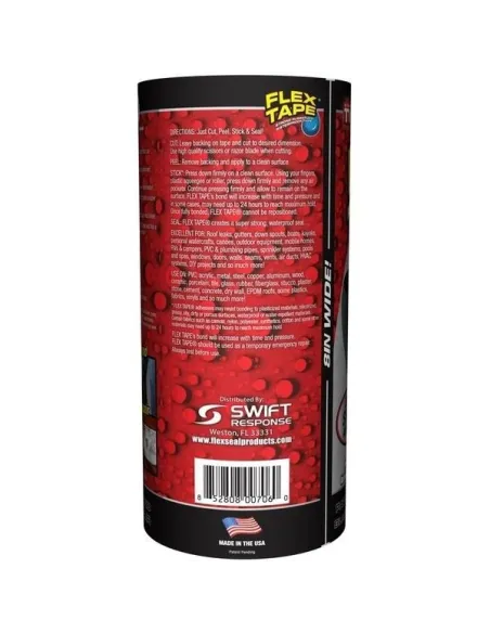Banda super adeziva, rezistenta la apa - Flex Tape Wide 8
